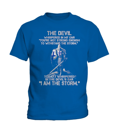 I AM THE STORM - KNIGHTS TEMPLAR Kids T-Shirt