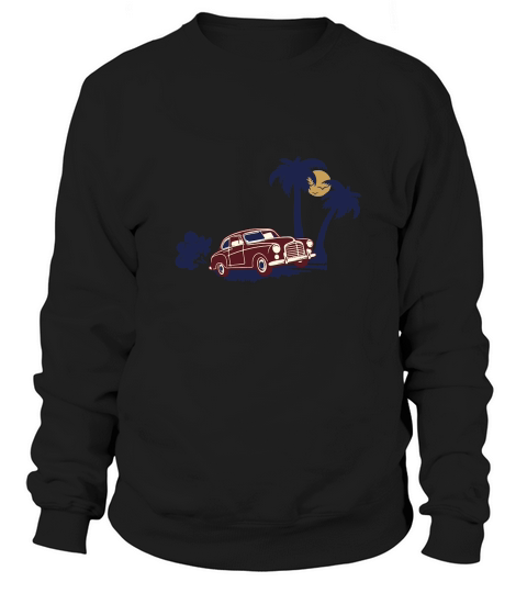 Retro Vintage Car Sweatshirt Unisex