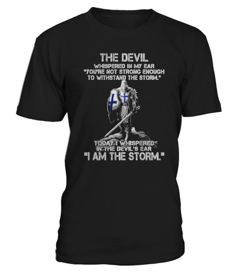 I AM THE STORM - KNIGHTS TEMPLAR T-Shirt Unisex