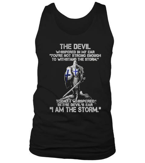 I AM THE STORM - KNIGHTS TEMPLAR Tank Top Unisex