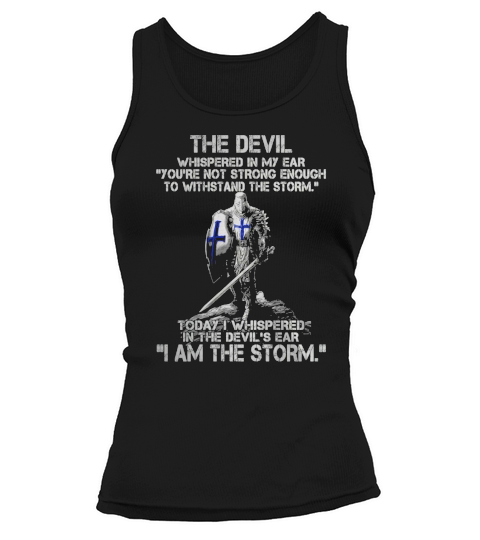 I AM THE STORM - KNIGHTS TEMPLAR Tank top Woman