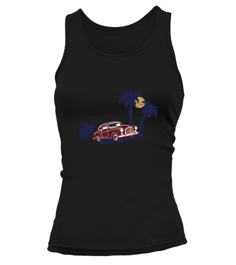 Retro Vintage Car Tank top Woman
