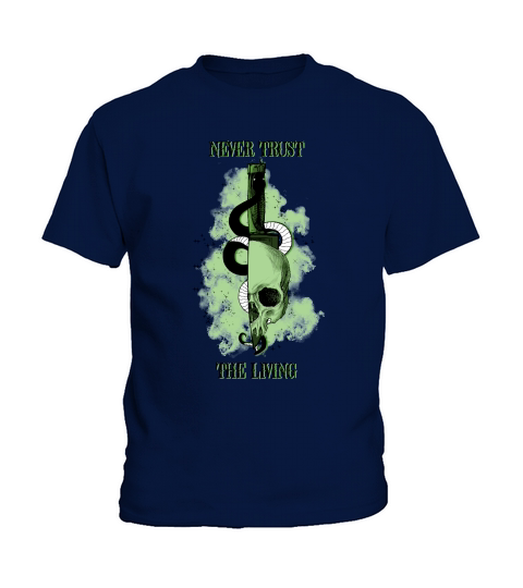 Halloween Never trust the living Kids T-Shirt