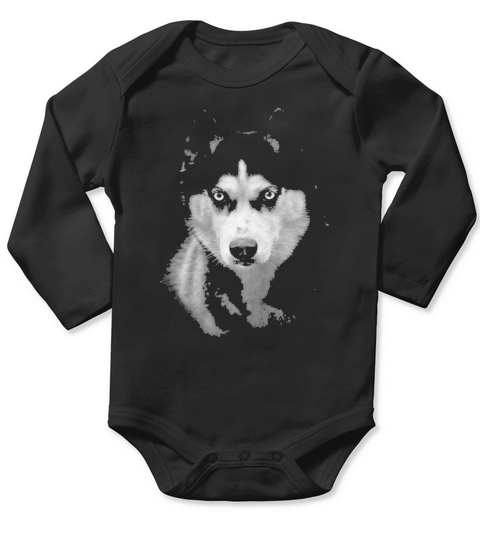 SIBERIAN HUSKY CLOTHING Long Sleeve Baby One-Piece