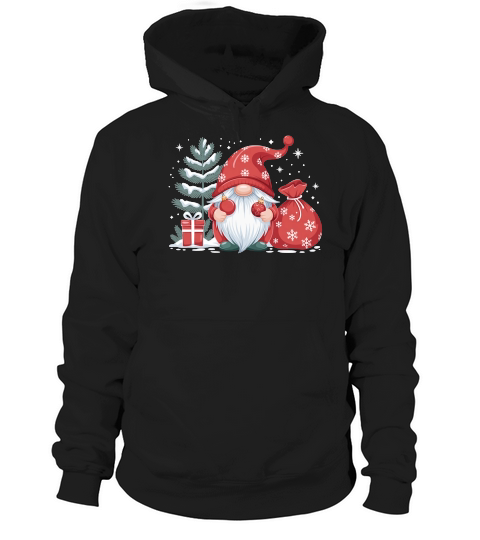 Christmas Gnomes Cute Sublimation Hoodie Unisex