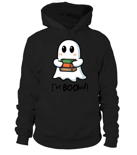I’m Booked Halloween Boo Sublimation Hoodie Unisex