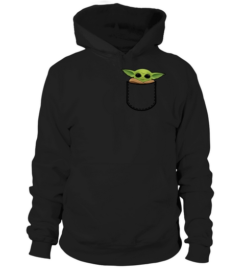 Pocket Baby Yoda Hoodie Unisex