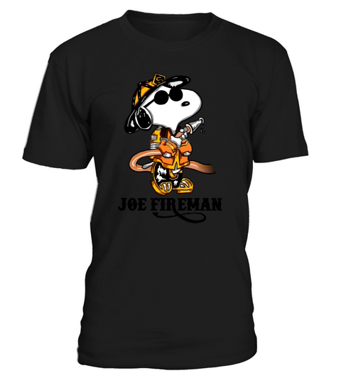JOE FIREMAN SNOOPY T-Shirt Unisex