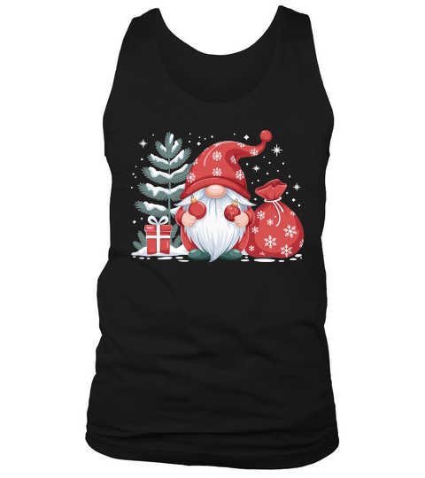 Christmas Gnomes Cute Sublimation Tank Top Unisex