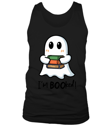I’m Booked Halloween Boo Sublimation Tank Top Unisex