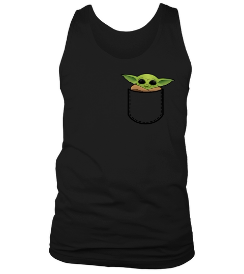 Pocket Baby Yoda Tank Top Unisex