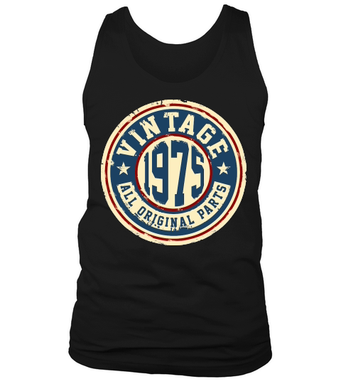 Vintage 1975 All Original Parts Tank Top Unisex