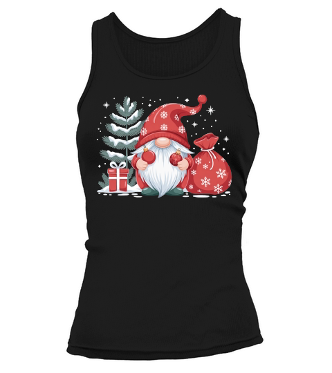 Christmas Gnomes Cute Sublimation Tank top Woman