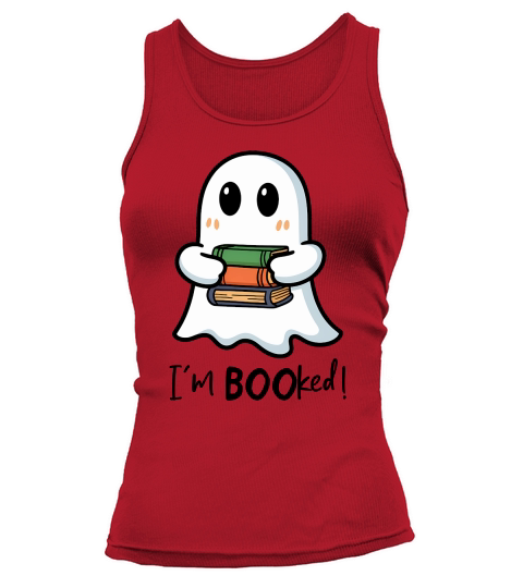 I’m Booked Halloween Boo Sublimation Tank top Woman