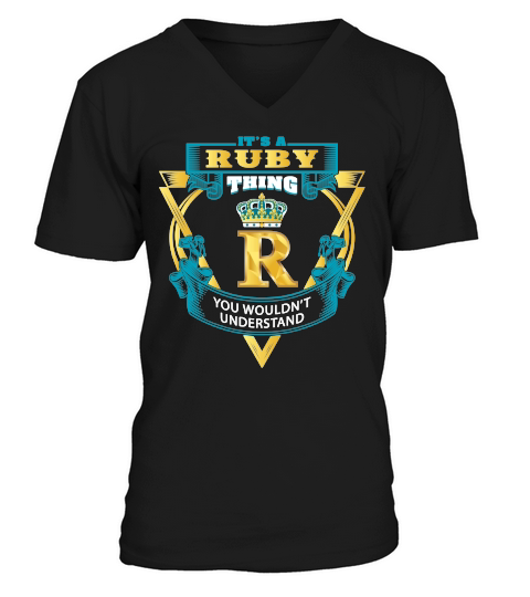 Its a ruby thing you wouldnt understand V-Neck T-shirt