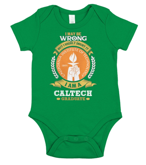 California Institute of Technology - Caltech Short Sleeve Baby One-Piece