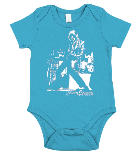 Johnny Ramone Fan Short Sleeve Baby One-Piece