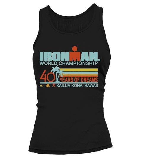 Ironman world championship 40 years of dreams Kailua-Kona Hawaii Tank top Woman