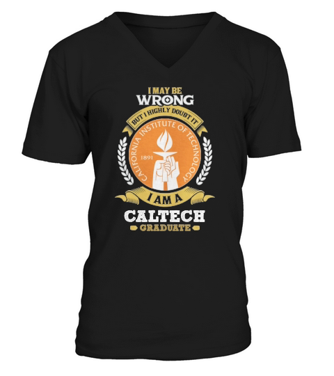 California Institute of Technology - Caltech V-Neck T-shirt