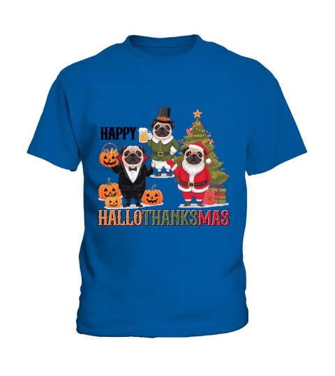Festive Celebrate Hallothanksmas Kids T-Shirt