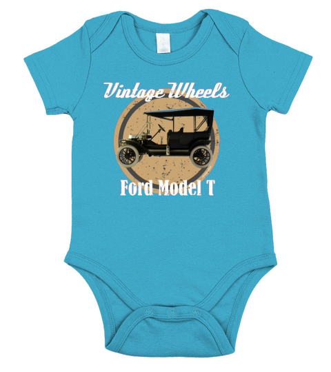 Ford Model T Short Sleeve Baby One-Piece
