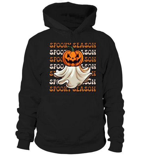 Spooky Season Halloween Boo Hoodie Unisex