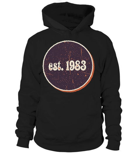 Vintage 1983 Hoodie Unisex
