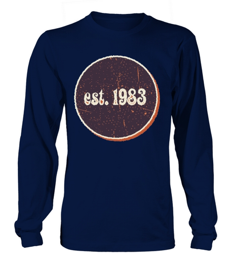 Vintage 1983 Long sleeved Unisex