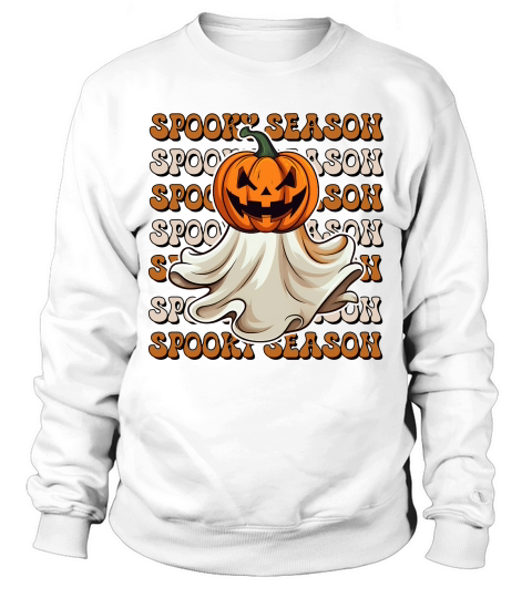 Spooky Season Halloween Boo Sweatshirt Unisex