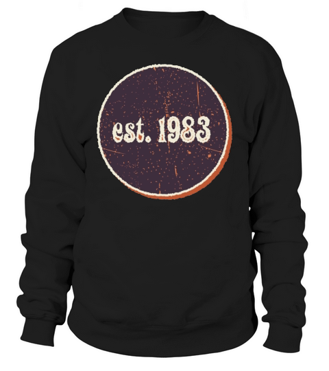 Vintage 1983 Sweatshirt Unisex