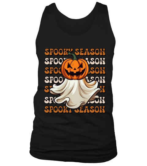 Spooky Season Halloween Boo Tank Top Unisex
