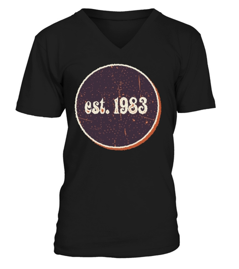 Vintage 1983 V-Neck T-shirt