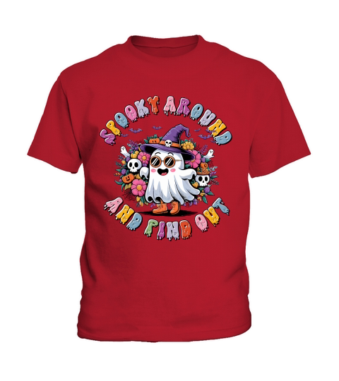 Funky Halloween Spooky Crew Kids T-Shirt