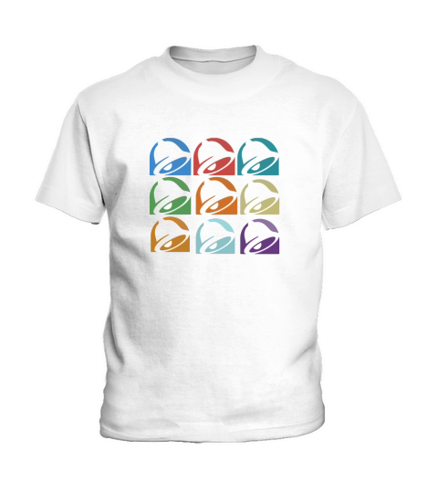 Taco bell colorfull Kids T-Shirt