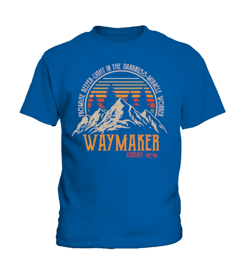 Waymaker Promise Keeper Miracle Worker Kids T-Shirt