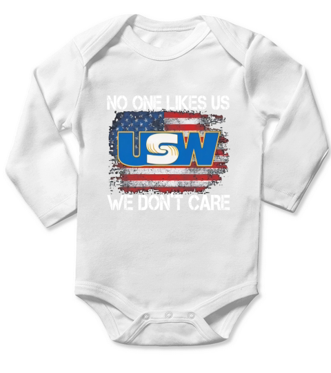 United Steelworkers No One Likes Us Long Sleeve Baby One-Piece