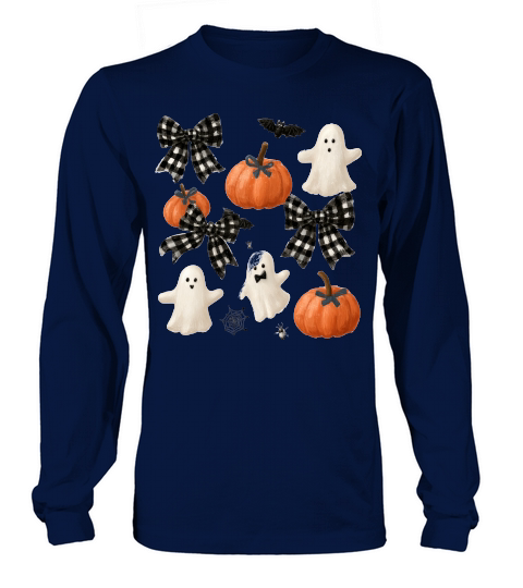 Trendy Halloween Spooky Long sleeved Unisex