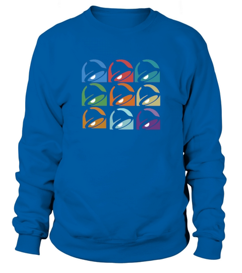 Taco bell colorfull Sweatshirt Unisex
