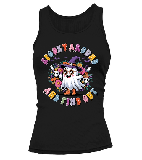 Funky Halloween Spooky Crew Tank top Woman