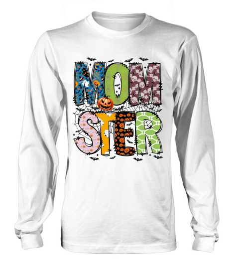 Momster Halloween Mama Spooky Season Long sleeved Unisex