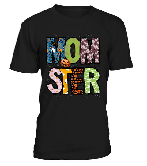 Momster Halloween Mama Spooky Season T-Shirt Unisex