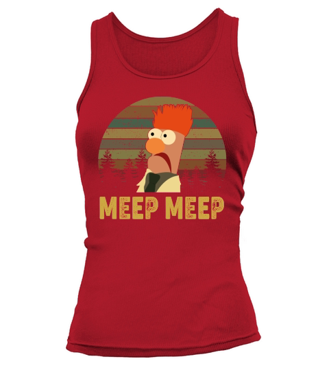Meep Meep The Muppet Show And Beaker Tank top Woman
