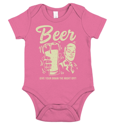 The Night Off Party-goer Gift Short Sleeve Baby One-Piece