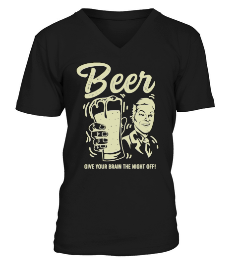 The Night Off Party-goer Gift V-Neck T-shirt