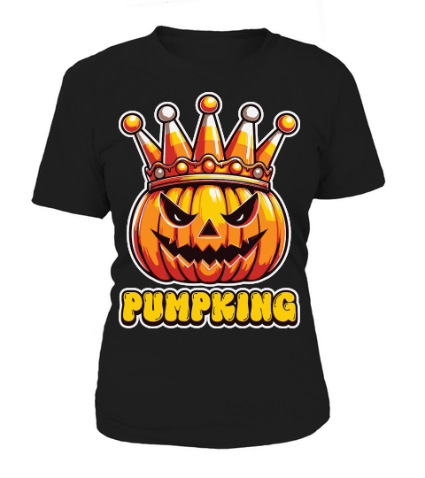 Pumpking Pun Halloween Pumpkin Women's T-Shirt