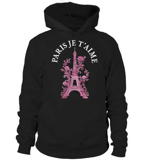 Paris France Eiffel Tower Souvenir Hoodie Unisex