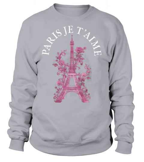 Paris France Eiffel Tower Souvenir Sweatshirt Unisex