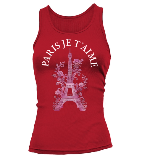 Paris France Eiffel Tower Souvenir Tank top Woman
