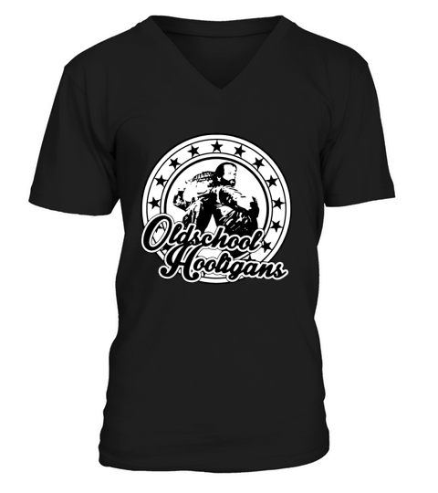 Oldschool Hooligans Bud Spencer Terence Hill V-Neck T-shirt