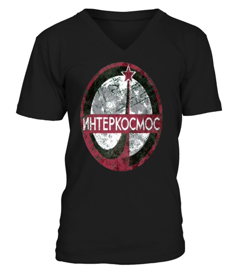 T-shirt CCCP Interkosmos V04 V-Neck T-shirt